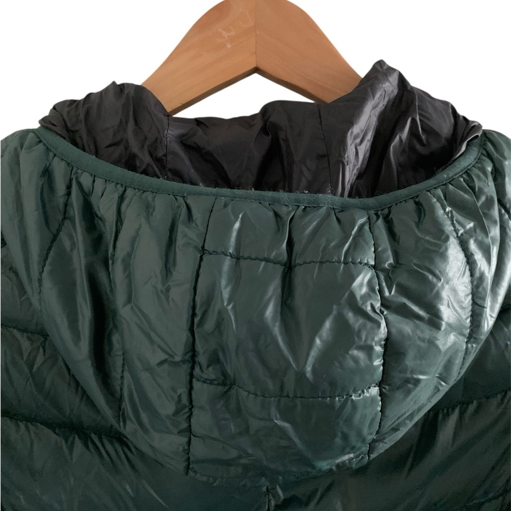 BCBGeneration Green Puffer Jacket with Quilted Design - Picture 9 of 9